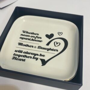 Littlefa ceramic ring trinket dish plate NEW accessories holder